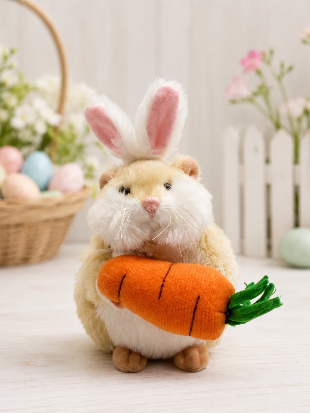 Webkinz Ganz Mazin' Hamsters Bunny Carrots 4" Plush Stuffed‎ Animal Easter